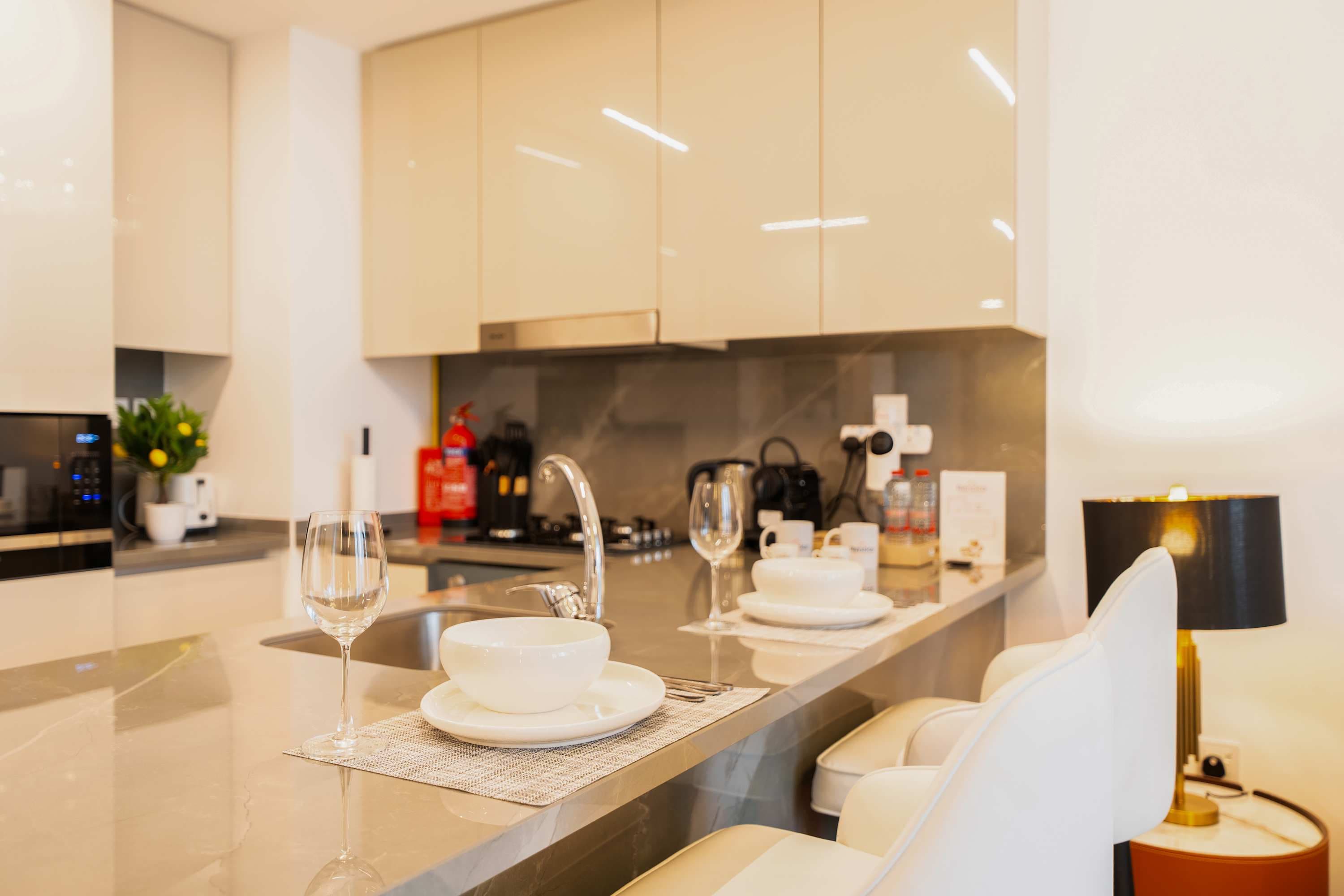 Rentico | Lux 1BR Burj Khalifa View | Business Bay — photo 13