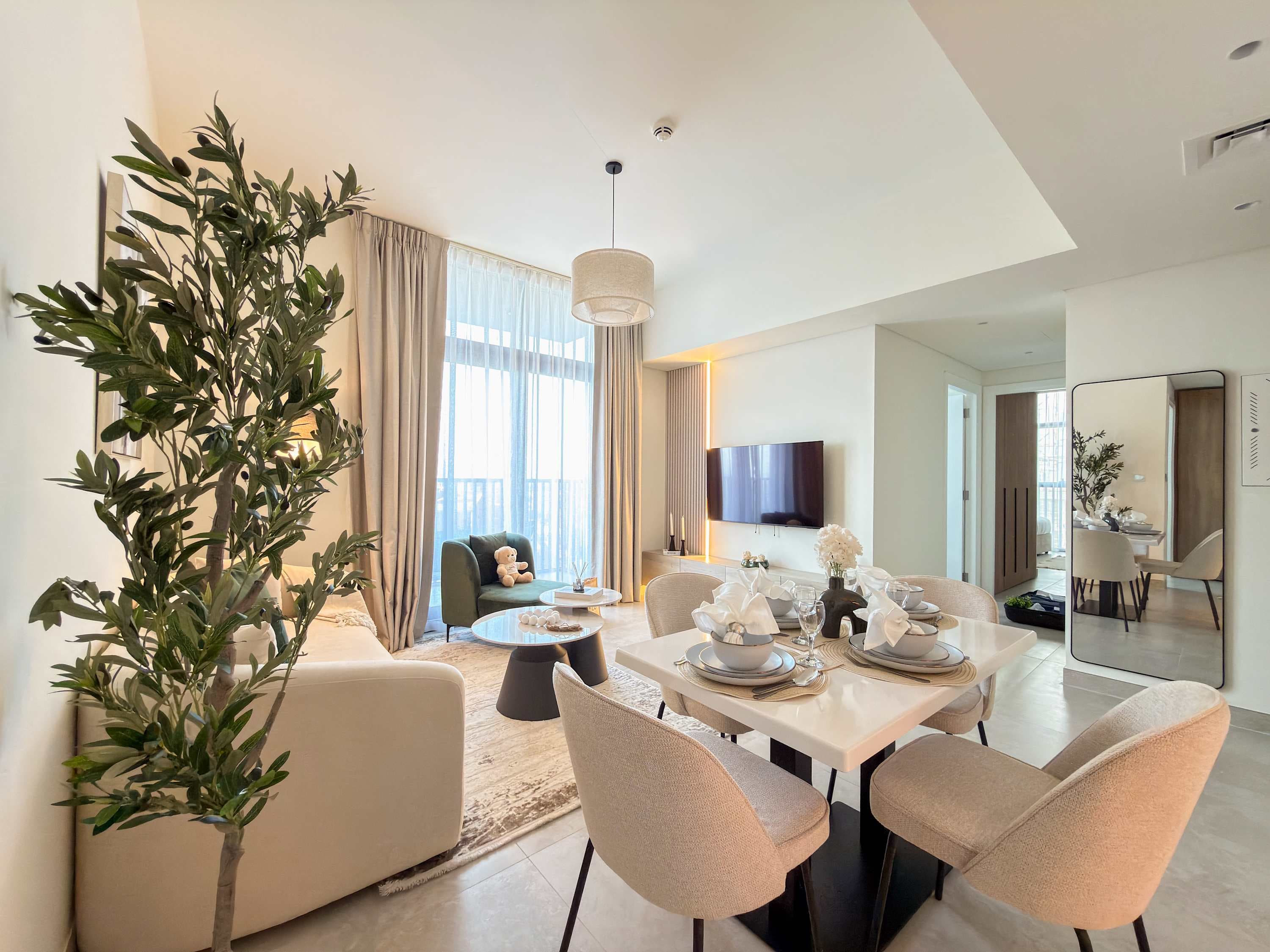 Rentico | 2BR + Office | Pool & Skyline View | JVT