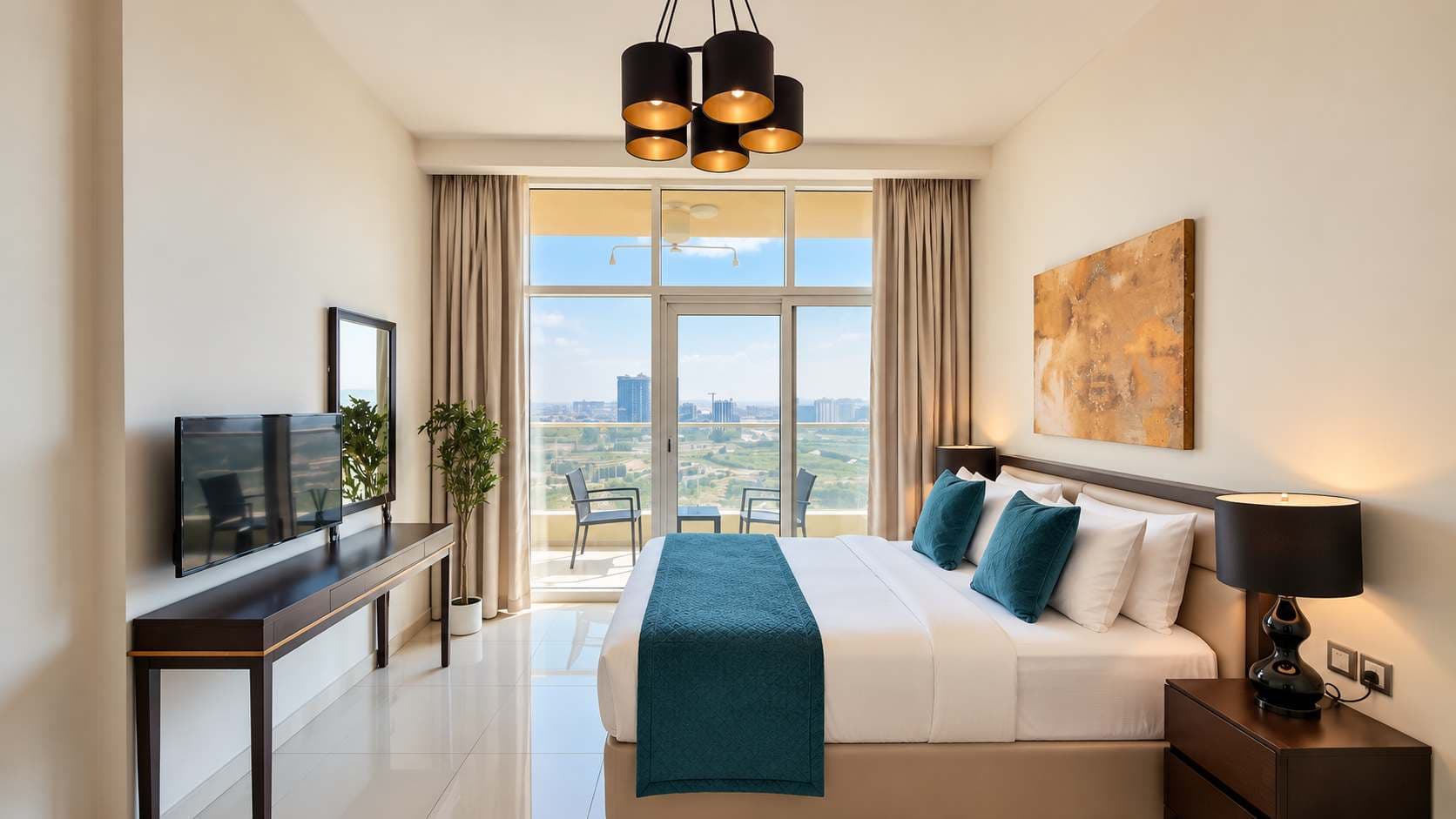 Rentico | High-Floor Studio | Skyline View & Pool โ photo 7