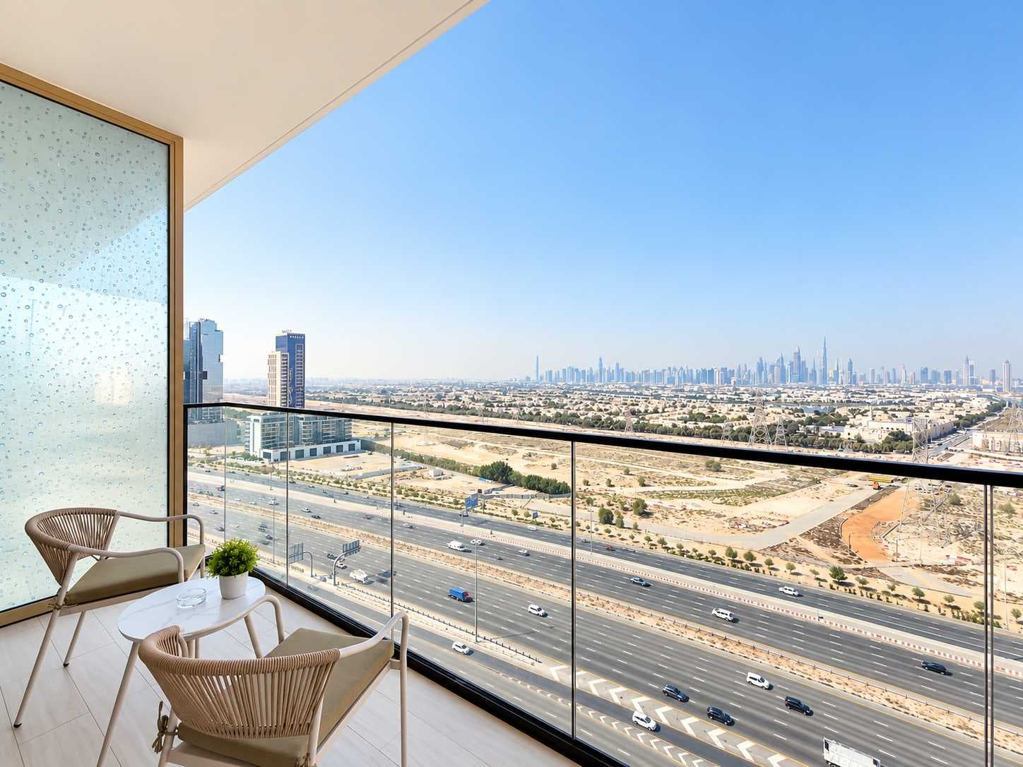 Rentico | 1BR Sleeps 4 | Skyline Balcony & Pool โ photo 13