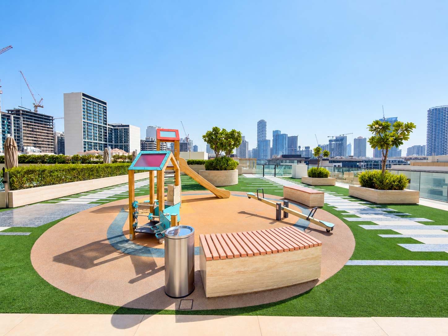 Rentico | 1BR Sleeps 4 | Skyline Balcony & Pool โ photo 19
